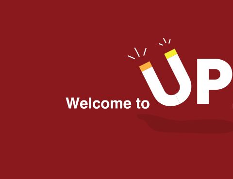 logo welcome to up