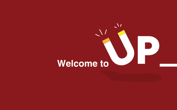 logo welcome to up