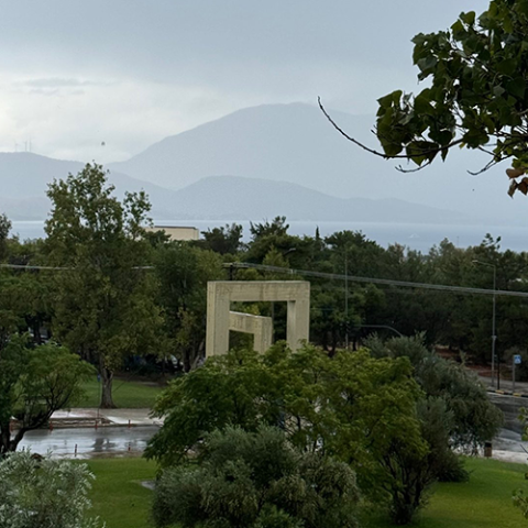 Εξωτερικός χώρος Πανεπιστήμιο Πατρών