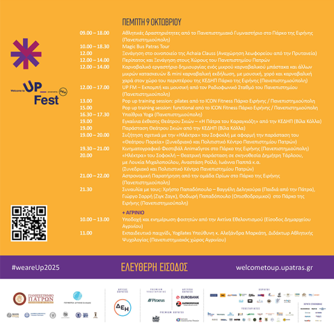 welcome to UP, παρέες